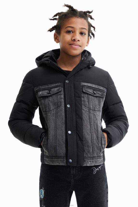 Boy DesigualHybrid padded jacket Clothing 68X2401872