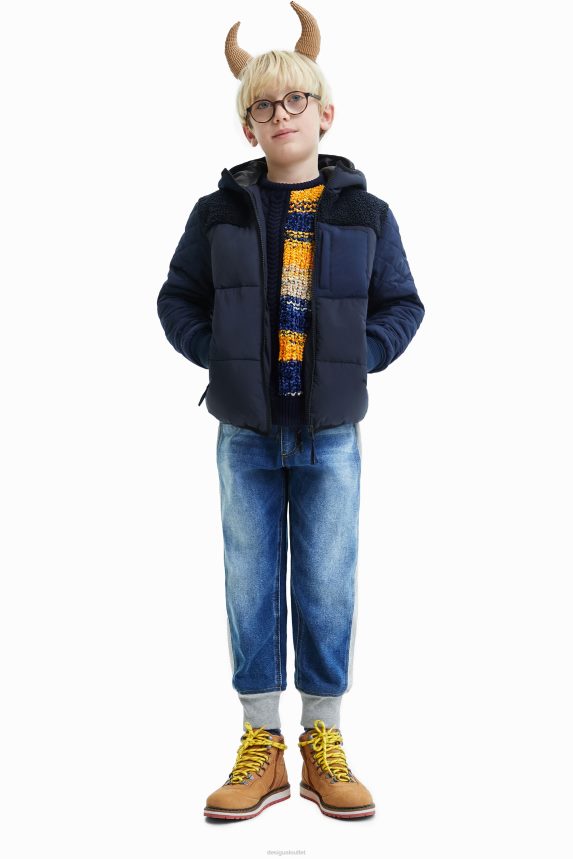 Boy DesigualPadded hooded jacket Clothing 68X2401870