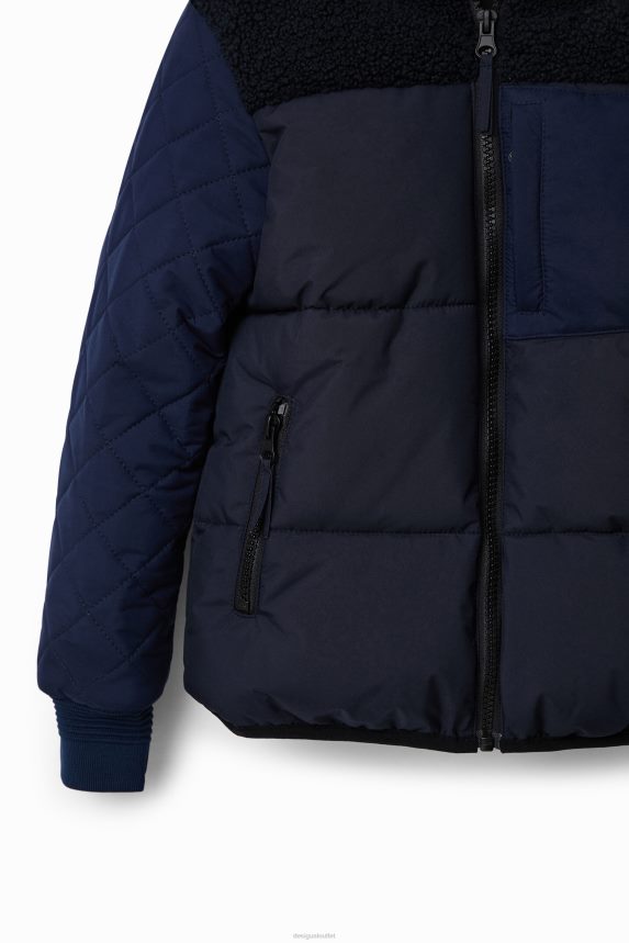 Boy DesigualPadded hooded jacket Clothing 68X2401870