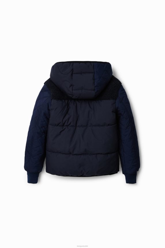 Boy DesigualPadded hooded jacket Clothing 68X2401870