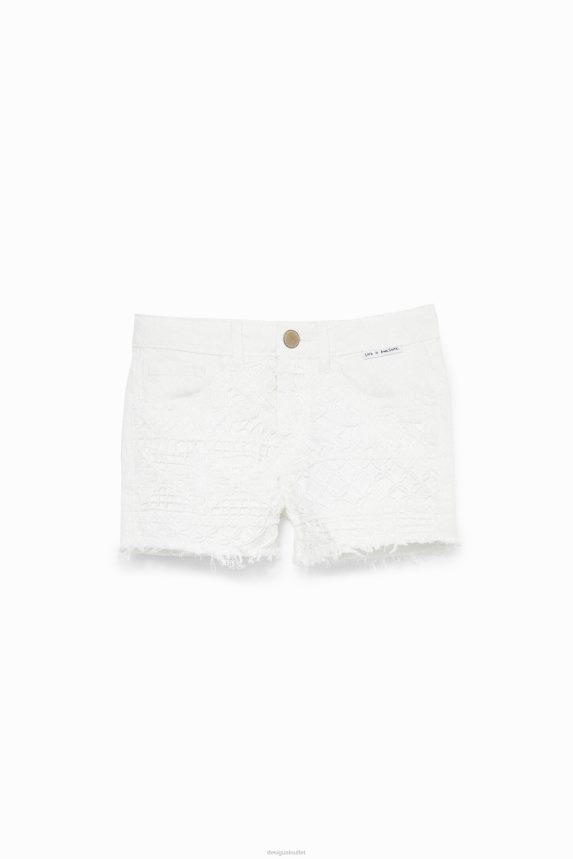 Boy DesigualLace shorts Clothing 68X2401882