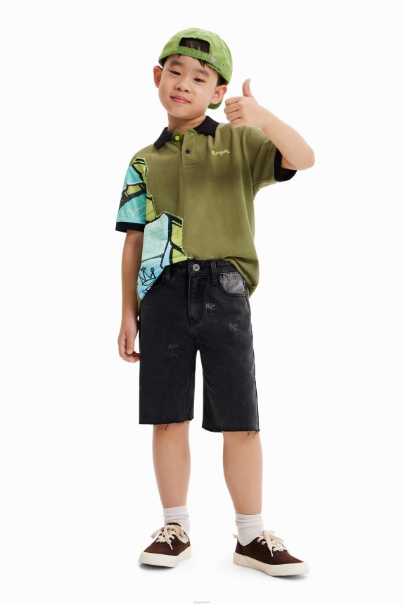 Boy DesigualNow denim Bermuda shorts Clothing 68X2401758