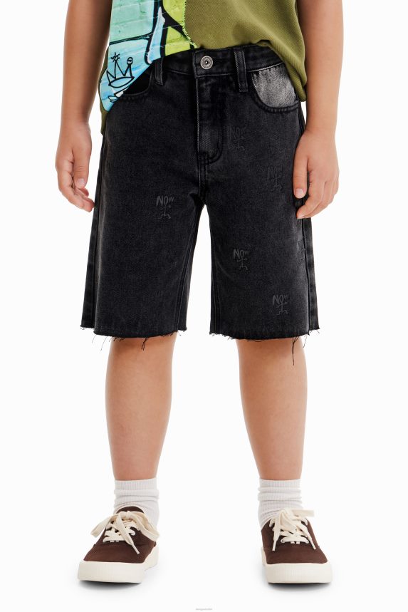Boy DesigualNow denim Bermuda shorts Clothing 68X2401758