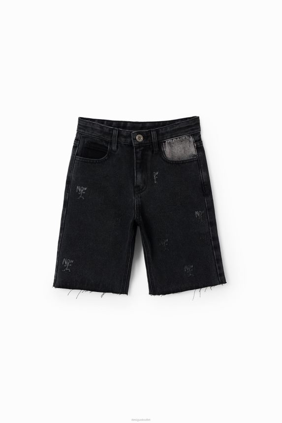 Boy DesigualNow denim Bermuda shorts Clothing 68X2401758