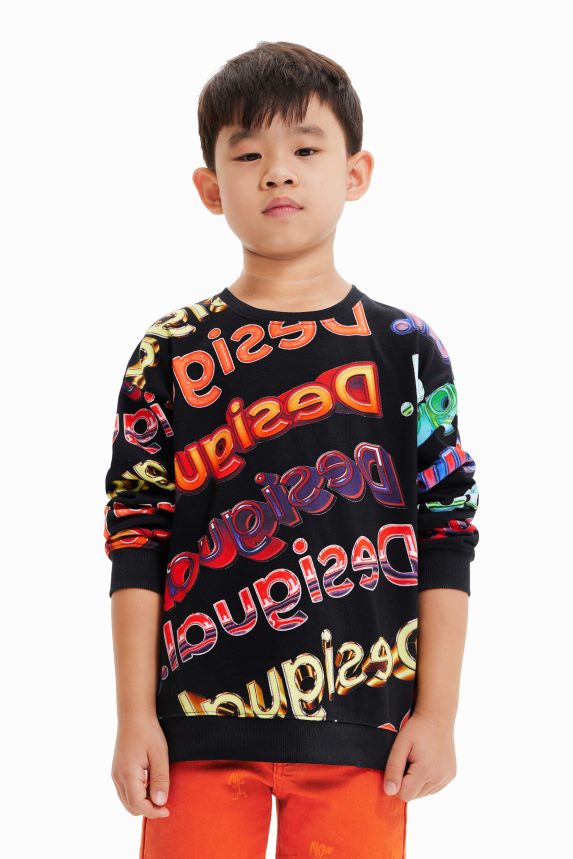 Boy Desigual3D logo sweatshirt Clothing 68X2401866