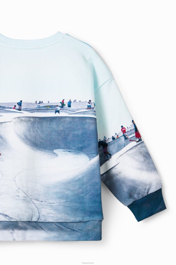 Boy DesigualSkate park sweatshirt Clothing 68X2401833
