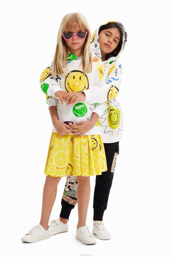 Boy DesigualSmiley oversize sweatshirt Clothing 68X2401864