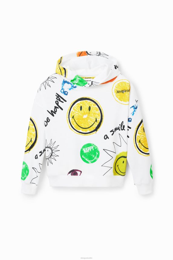 Boy DesigualSmiley oversize sweatshirt Clothing 68X2401864