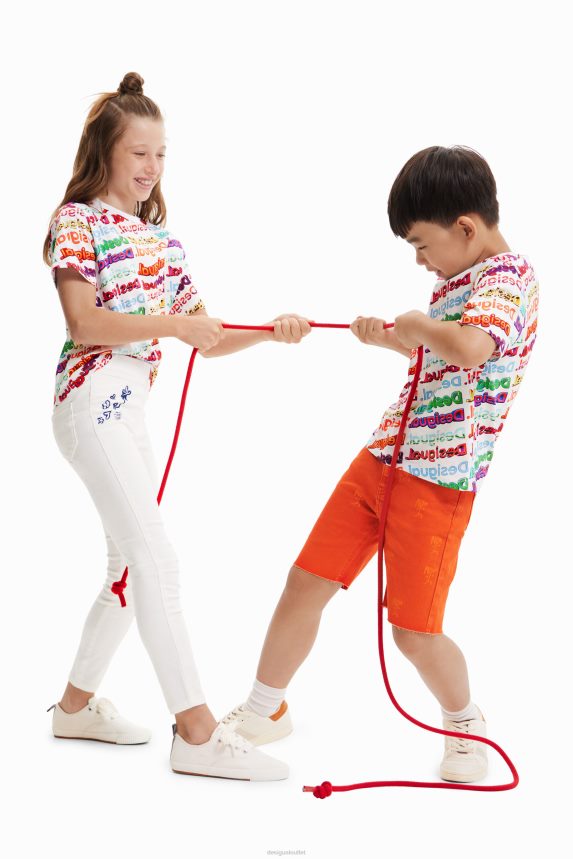 Boy Desigual3D logo T-shirt Clothing 68X2401849