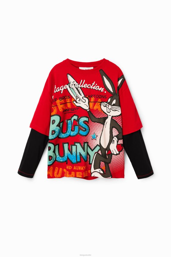 Boy DesigualBugs Bunny double-sleeve T-shirt Clothing 68X2401796