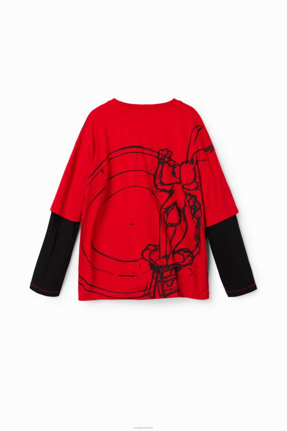 Boy DesigualBugs Bunny double-sleeve T-shirt Clothing 68X2401796