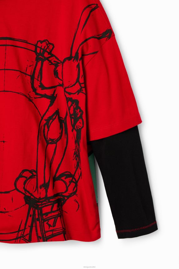 Boy DesigualBugs Bunny double-sleeve T-shirt Clothing 68X2401796