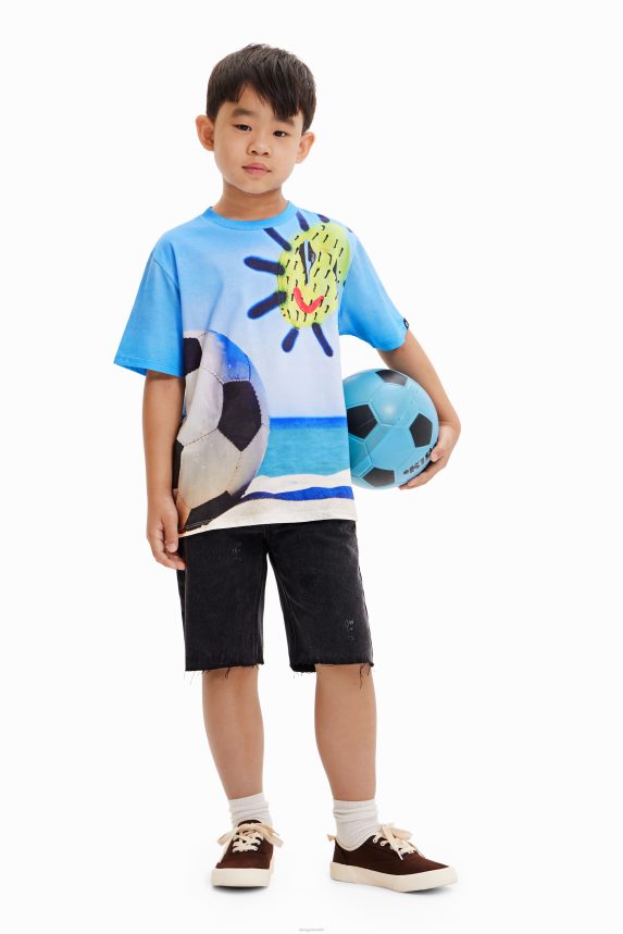 Boy DesigualFootball photographic T-shirt Clothing 68X2401809