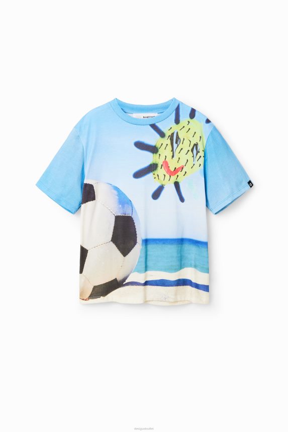 Boy DesigualFootball photographic T-shirt Clothing 68X2401809