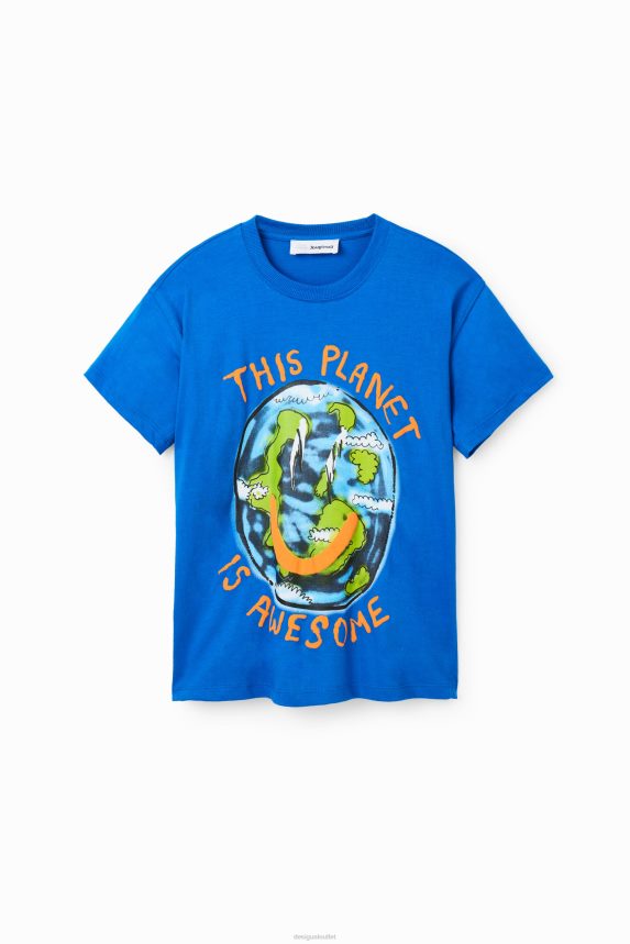Boy DesigualOversize planet T-shirt Clothing 68X2401792
