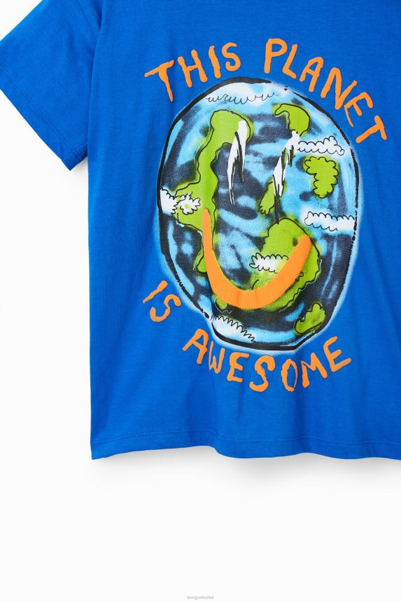 Boy DesigualOversize planet T-shirt Clothing 68X2401792