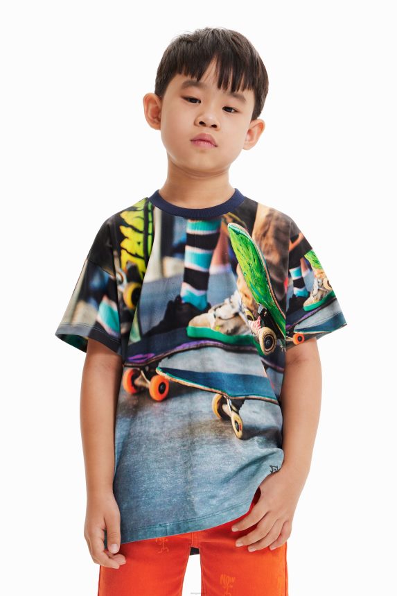 Boy DesigualPhotographic skate T-shirt Clothing 68X2401888