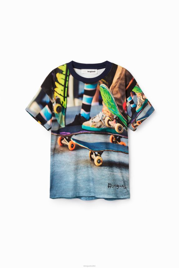 Boy DesigualPhotographic skate T-shirt Clothing 68X2401888