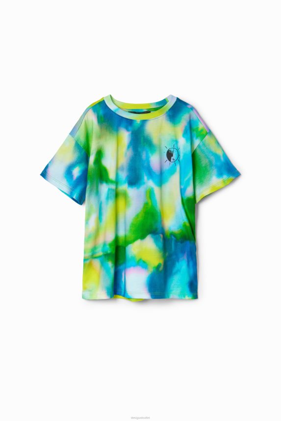 Boy DesigualWatercolour message T-shirt Clothing 68X2401720