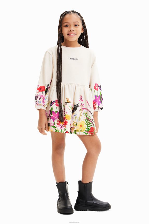 Girl DesigualFloral dress Clothing 68X2401713