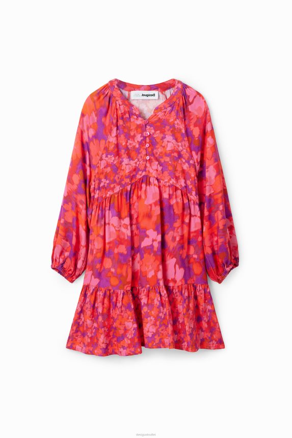 Girl DesigualFloral print dress Clothing 68X2401732