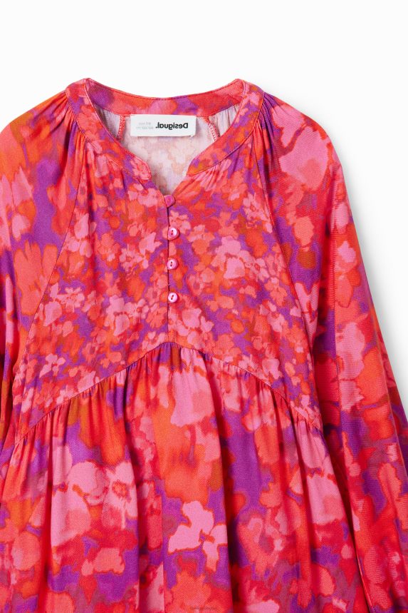 Girl DesigualFloral print dress Clothing 68X2401732