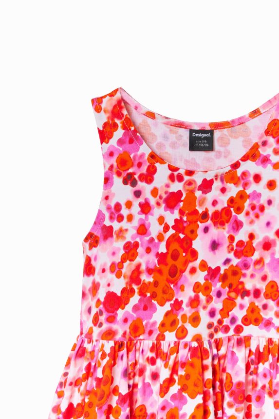 Girl DesigualFloral print dress Clothing 68X2401768