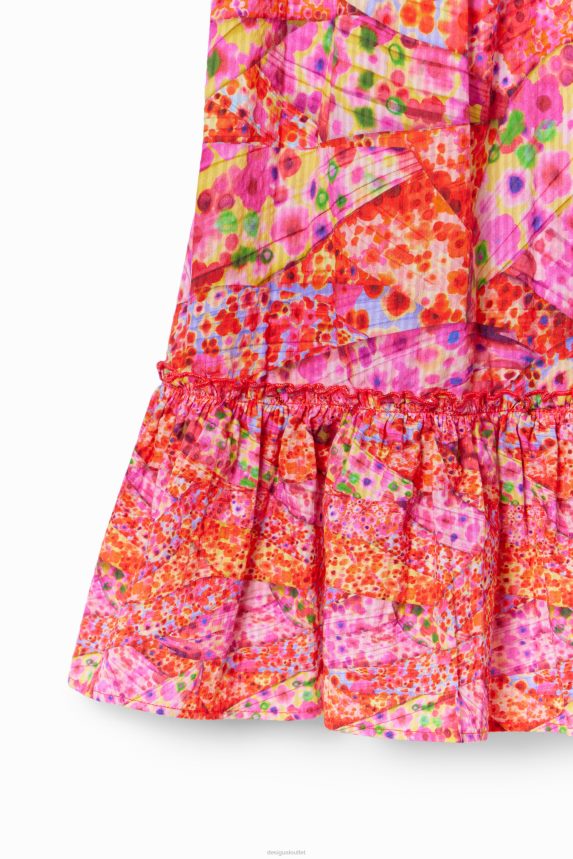 Girl DesigualFloral ruffle dress Clothing 68X2401728