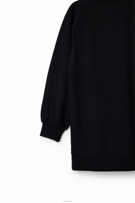 Girl DesigualHeart sweatshirt dress Clothing 68X2401851