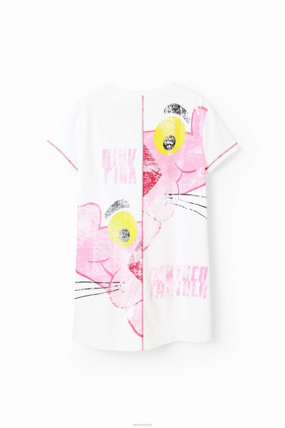Girl DesigualPink Panther T-shirt dress Clothing 68X2401827