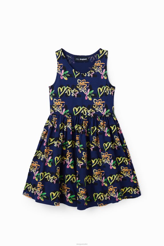 Girl DesigualSleeveless Love dress Clothing 68X2401818