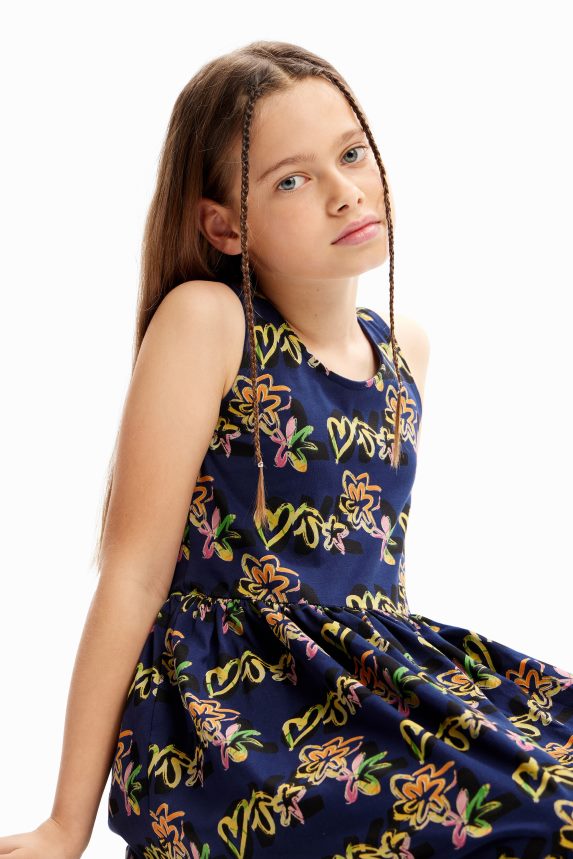 Girl DesigualSleeveless Love dress Clothing 68X2401818