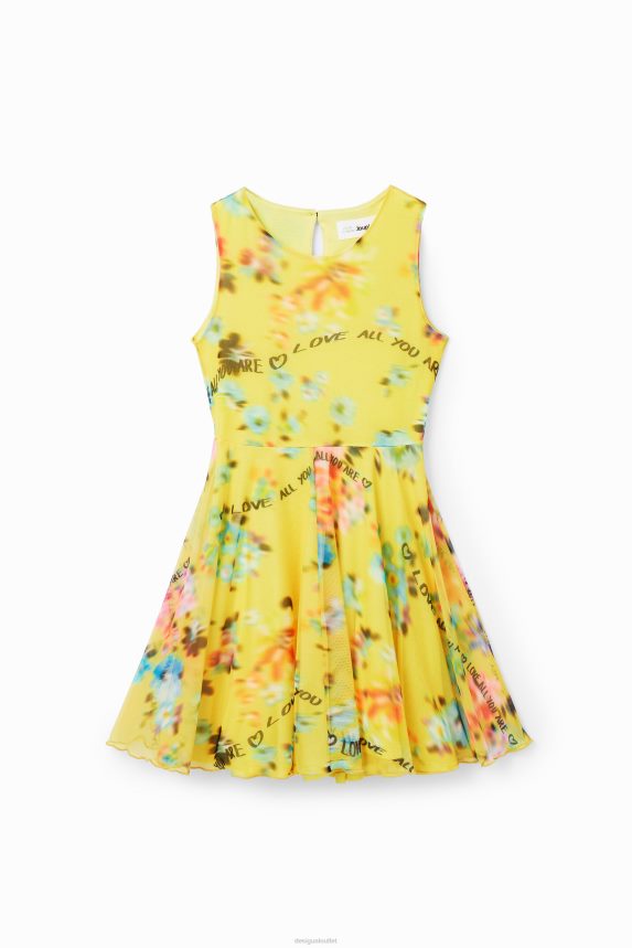Girl DesigualSleeveless out-of-focus dress Clothing 68X2401153