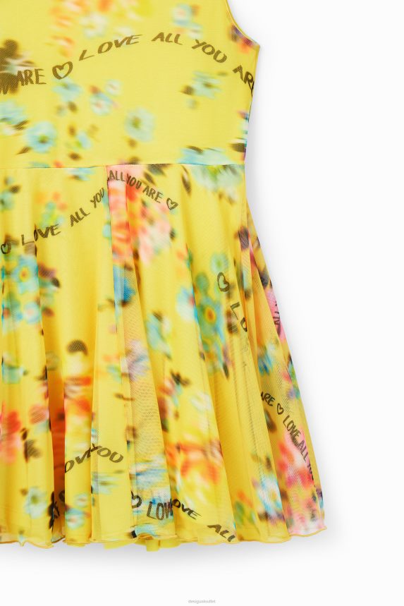 Girl DesigualSleeveless out-of-focus dress Clothing 68X2401153