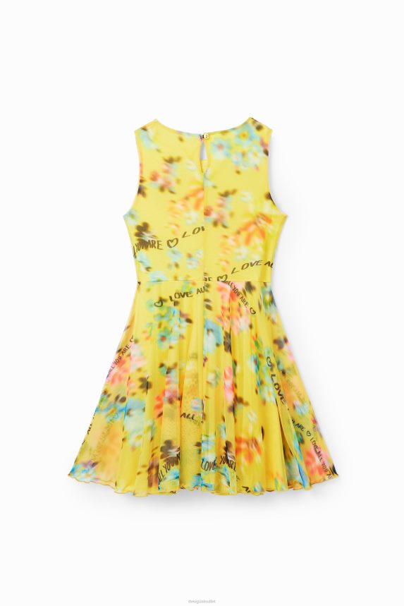 Girl DesigualSleeveless out-of-focus dress Clothing 68X2401153