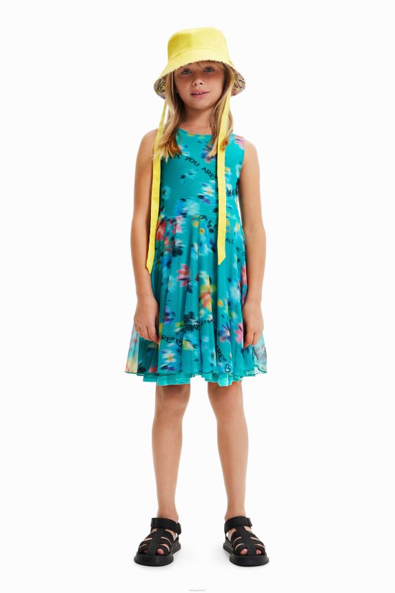 Girl DesigualSleeveless out-of-focus dress Clothing 68X2401791