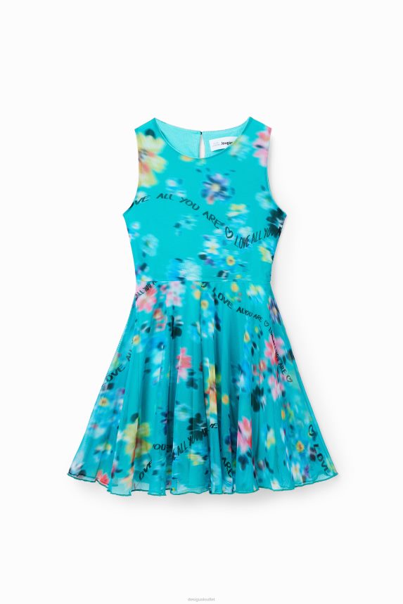 Girl DesigualSleeveless out-of-focus dress Clothing 68X2401791