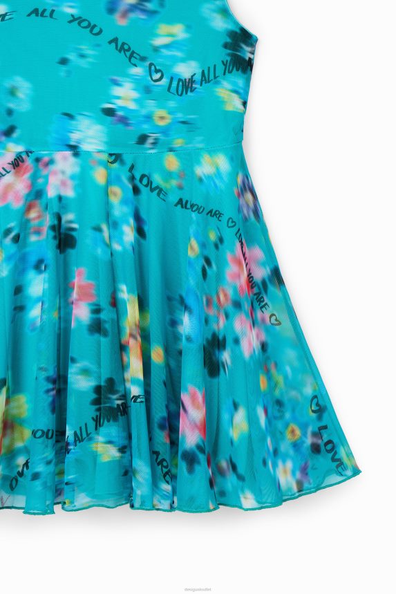Girl DesigualSleeveless out-of-focus dress Clothing 68X2401791