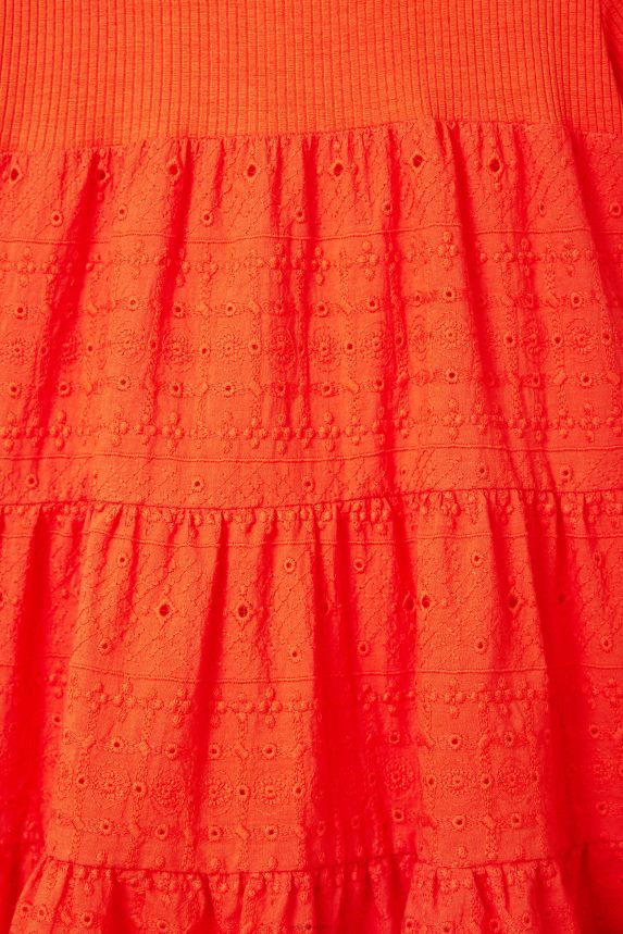 Girl DesigualSwiss embroidery combination dress Clothing 68X2401156