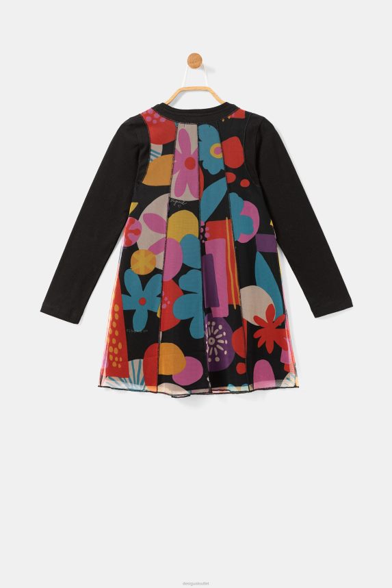 Girl DesigualTulle print dress Clothing 68X2401760