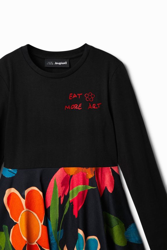 Girl DesigualTwo-in-one floral dress Clothing 68X2401875