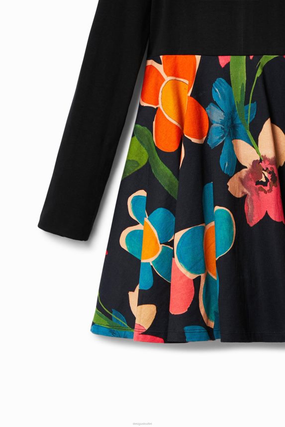 Girl DesigualTwo-in-one floral dress Clothing 68X2401875