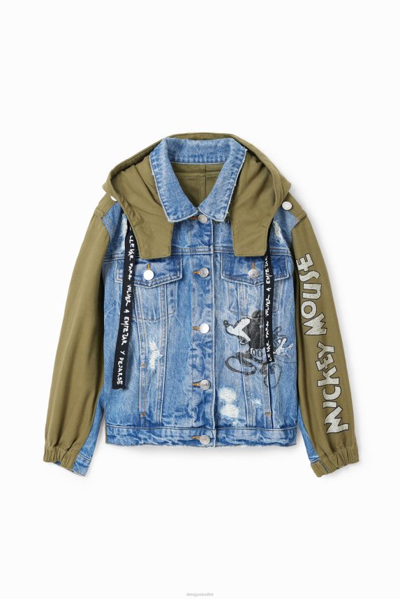 Girl DesigualDisney's Mickey Mouse parka jacket Clothing 68X2401145