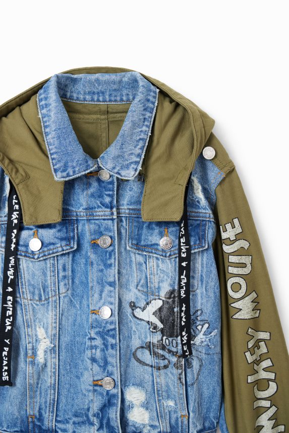 Girl DesigualDisney's Mickey Mouse parka jacket Clothing 68X2401145