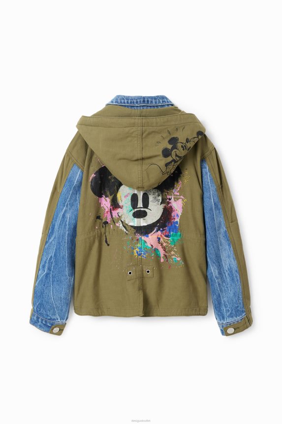 Girl DesigualDisney's Mickey Mouse parka jacket Clothing 68X2401145