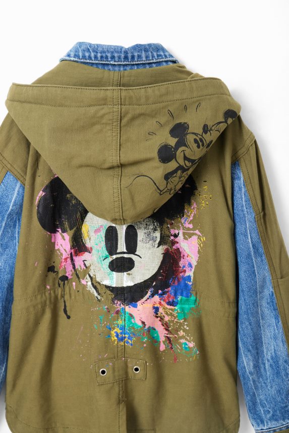 Girl DesigualDisney's Mickey Mouse parka jacket Clothing 68X2401145