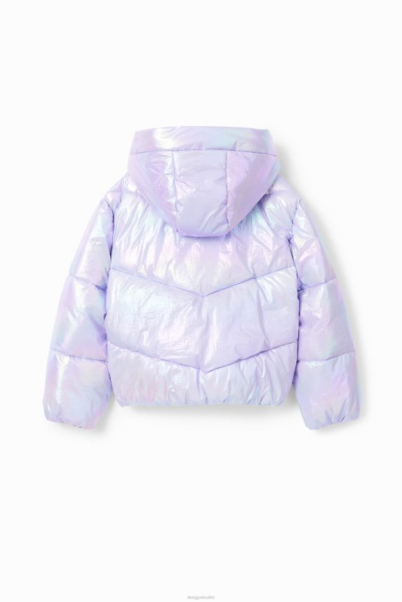 Girl DesigualIridescent quilted jacket Clothing 68X2401777