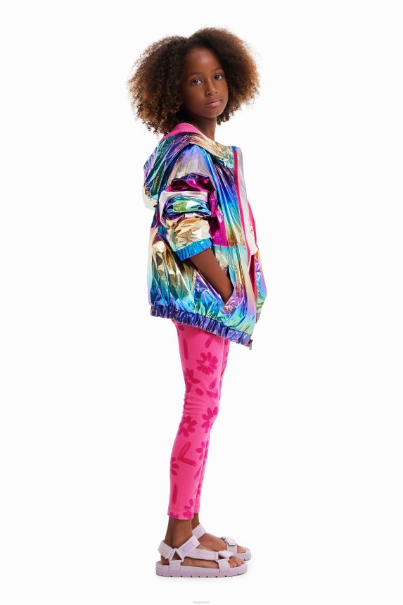 Girl DesigualIridescent raincoat Clothing 68X2401699