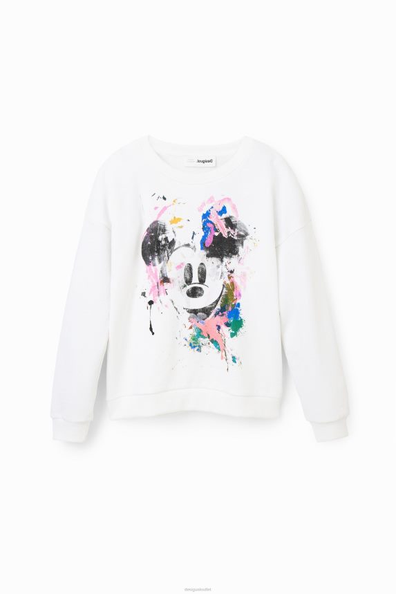 Girl DesigualDisney's Mickey Mouse splatter sweatshirt Clothing 68X2401147