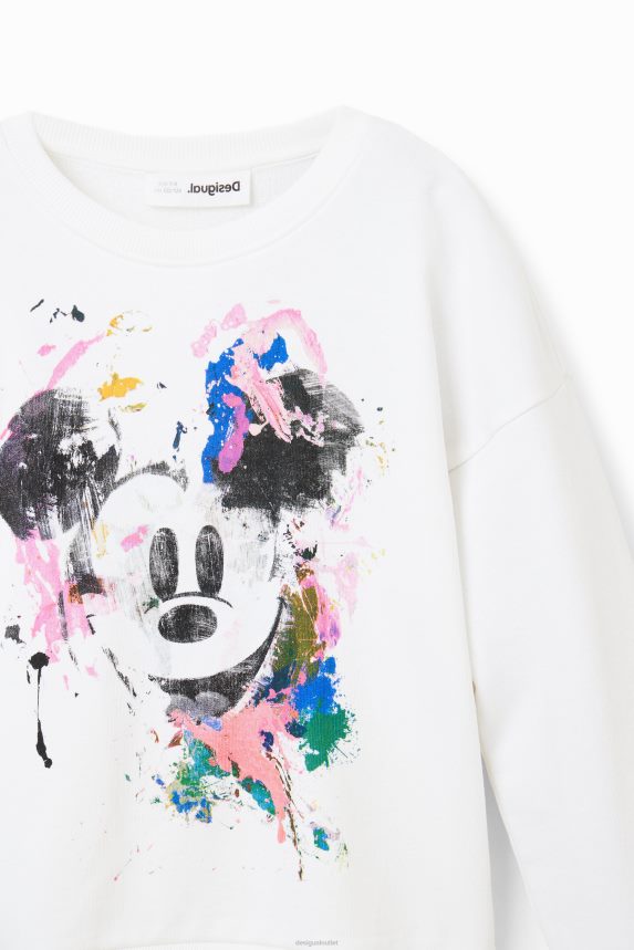 Girl DesigualDisney's Mickey Mouse splatter sweatshirt Clothing 68X2401147